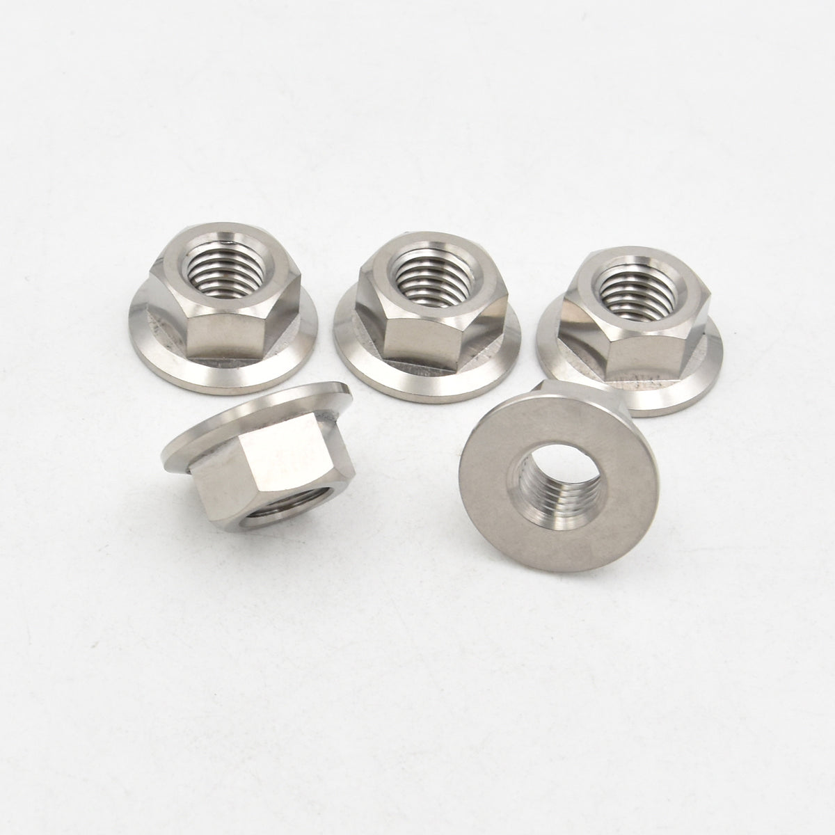 Titanium Sprocket Nuts M12x(1.50mm) Pack x5 – Performance Titanium ...