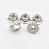 Titanium Sprocket Nuts M12x(1.50mm) Pack x5