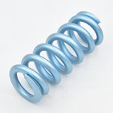 500lbs x 2.5 Titanium Spring for Fox DHX2 and Van RC Shocks with light Blue and Oil Slick Color